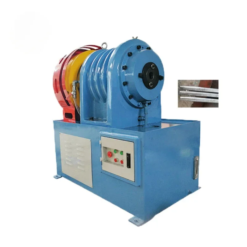 40 single head taper tube end round tube stainless steel tube shrinking machine automatic feeding shrinking machine