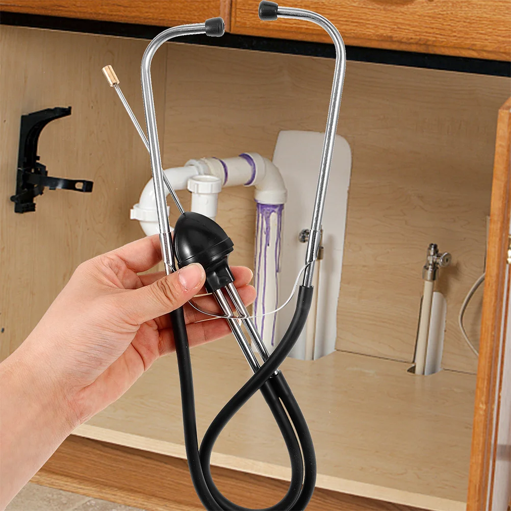 Bâton de Test de fuite d'eau Durable, 2 pièces, canalisation souterraine Portable, outils mécaniques faciles à utiliser et fiables