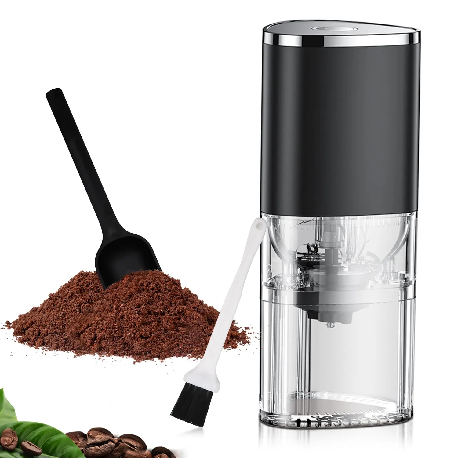

Portable Electric Coffee Grinders Mini Quiet USB Charging Travelling Home Kitchen Coffeeware Essentials