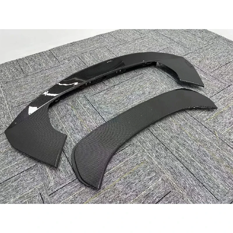 Premium Dry Carbon Fiber Sport Bodykit Rear Lip Trunk Wing Spoiler Bumper Accessories Weatherproof Easy Installation For Univers
