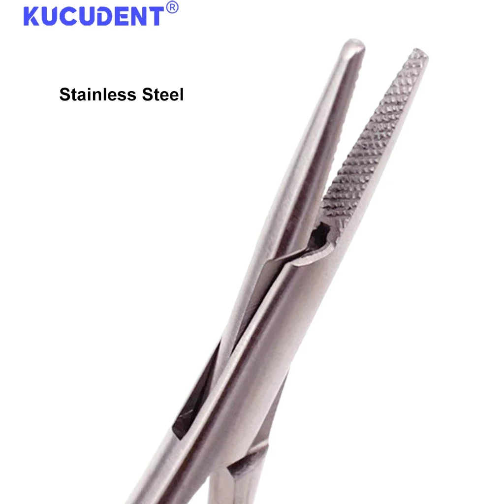 1Pc Dental Needle Holder Pliers Tweezers Stainless Steel Mathieu Needle Holder Orthodontic Dentistry Instrument