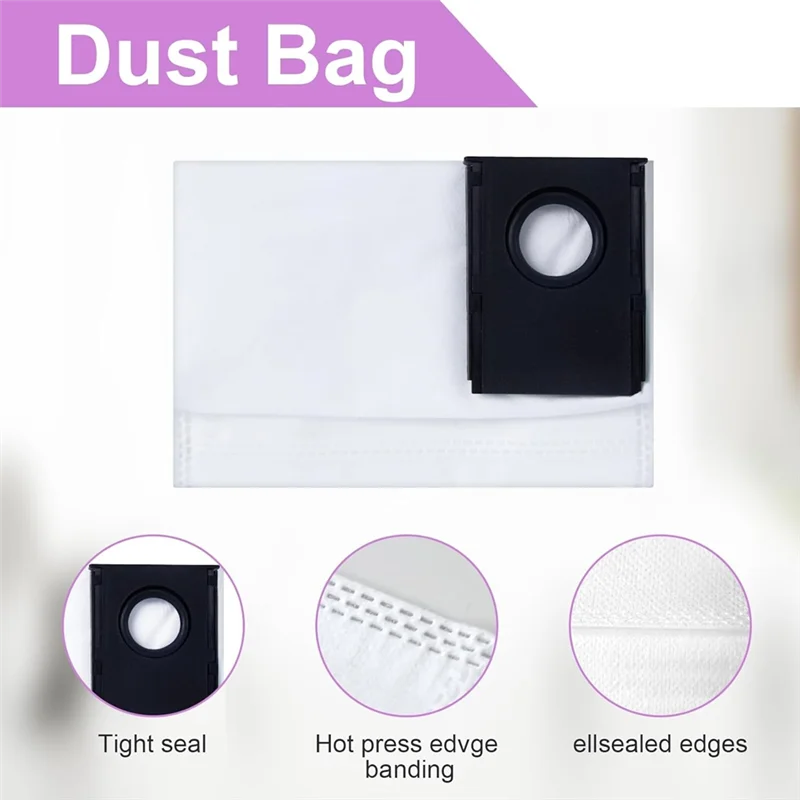 

Efficient-31PCS Foreureka J15 Pro Ultra Spare Parts Brush Hepa Filter Mop Cloth Dust Bag Parts