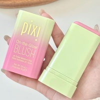 pixi make up brush Functional Blush Stick Waterproof Easy Color Rouge Blusher Cream High Color Rendering Brightening Skin Tone