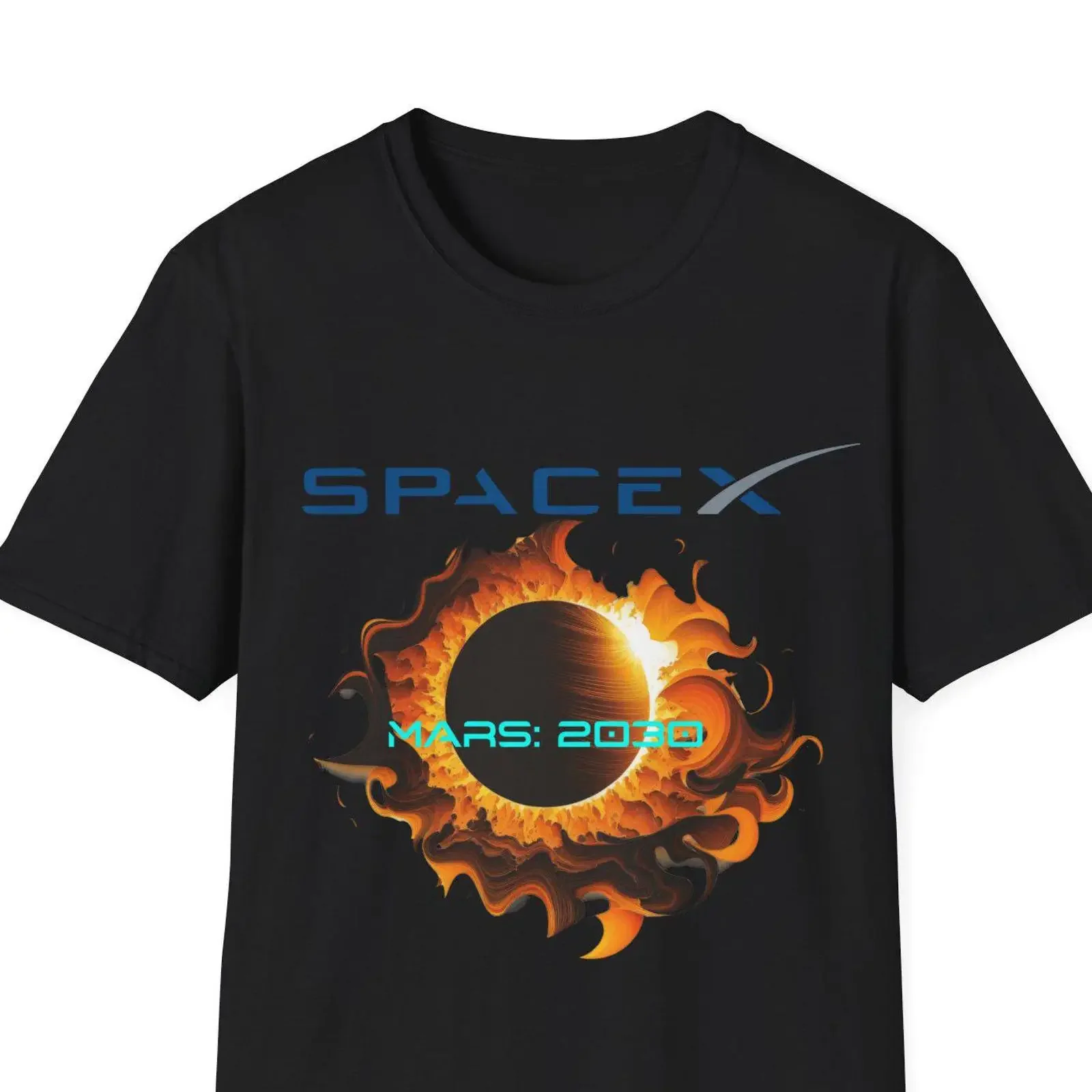 SpaceX Mars Mission T shirt Super Soft Cotton Blend Elon Musk Starship Adventure Colony Life on vintage Washed Comfortable