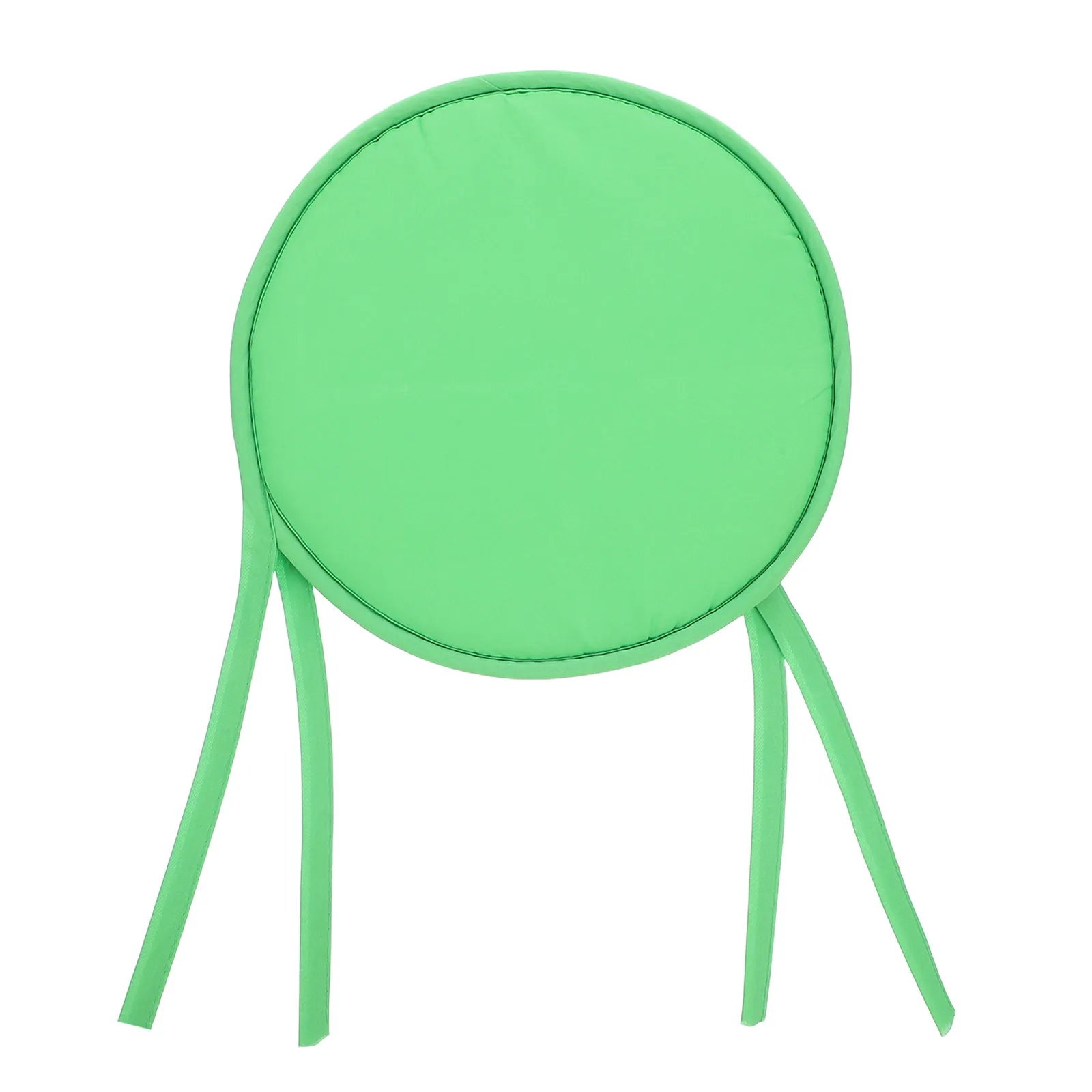 1Pcs 30Cm Green Round Seat Cushion Heavy Duty Sponge Chair Pad for Home Office Restaurant Car Easy to Carry Portable Decorative