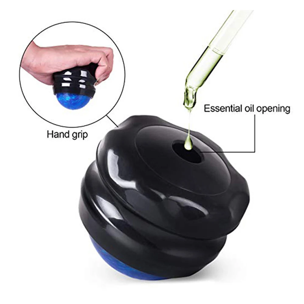 1Pcs Massage Ball Roller Sore Muscles Rolling Ball Massager Tool Ppressure Point Body Back Massage Hand Roller Muscle Knots