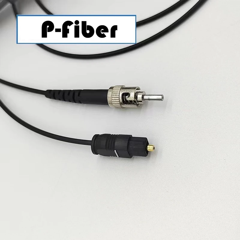 

ST-Toslink Digital Fiber Optic Cable jumper 1.0x2.2mm 1m2m3m Audio Cable Textile Machine Plastic Fiber Optic SPDIF