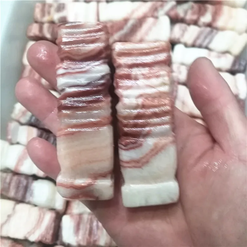 natural quartz stone Taiwan meat stone pork belly stone pork meat bacon stone collection gift