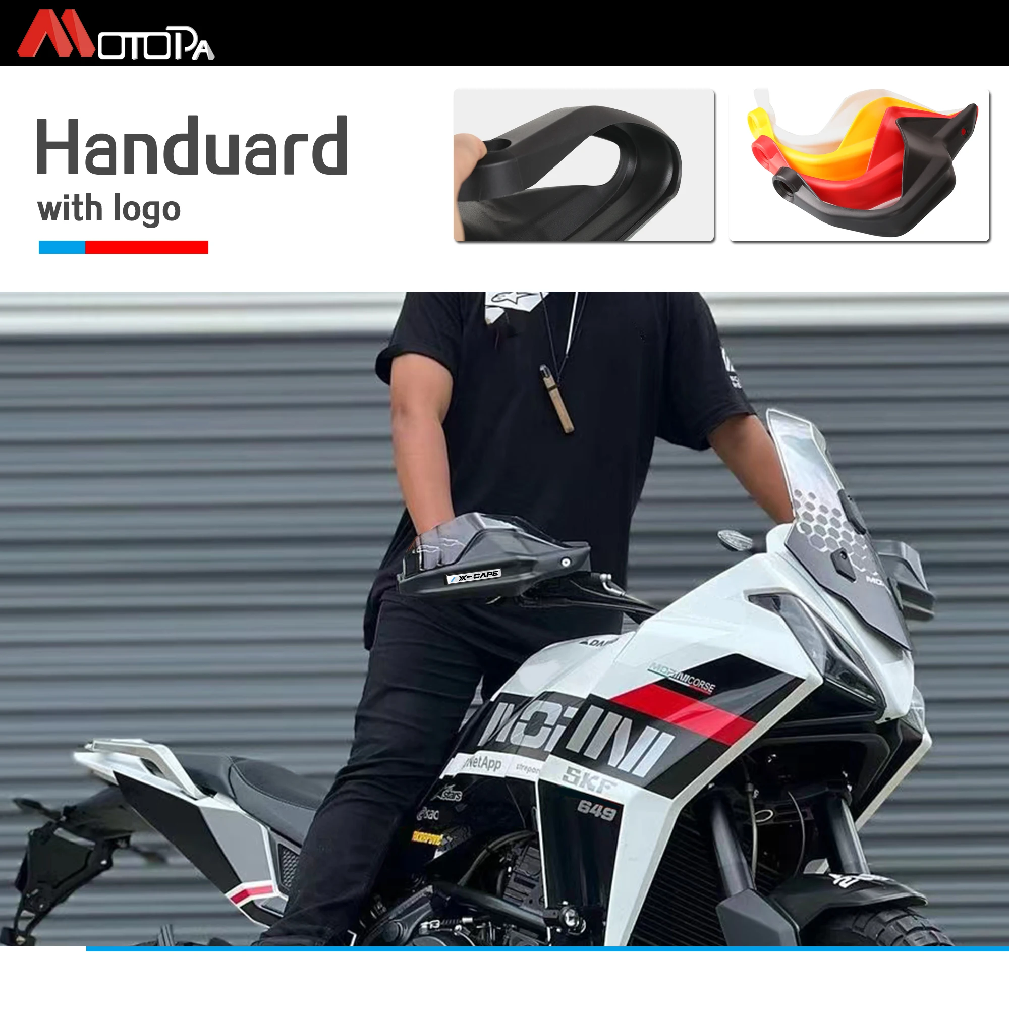 FOR Morini Xcape 650 X-Cape 650 Motorcycle XCape650 Dedicated Hand Guard Motorcycle Handguards Handlebar Guards Windshield ﻿
