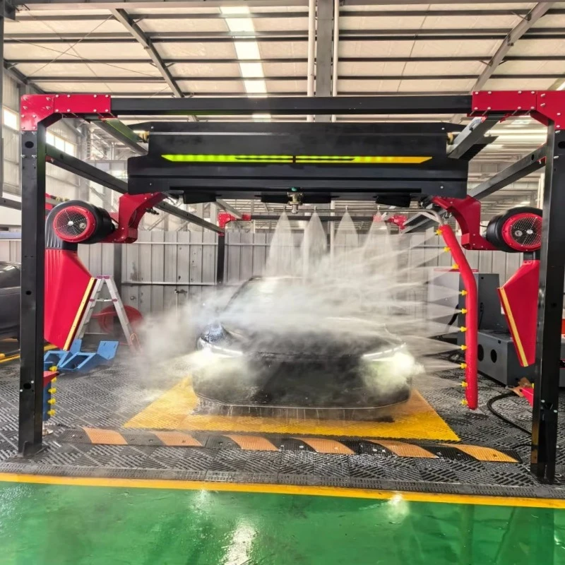 Hot-selling Electric High-pressure Stainless Steel Automatic Car Wash Machine with Fully Automatic Car Washing