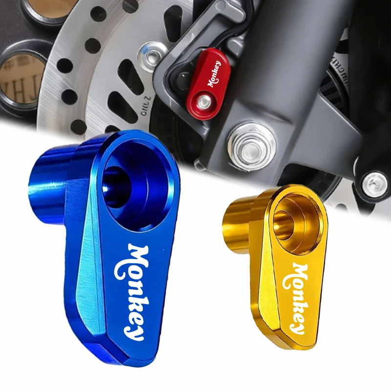 Aluminum Front Wheel ABS Sensor Protection Guard NEW For Honda Monkey 125 Z125 Z 125 Z120 Monkey125 2018-2026 Motorcycle
