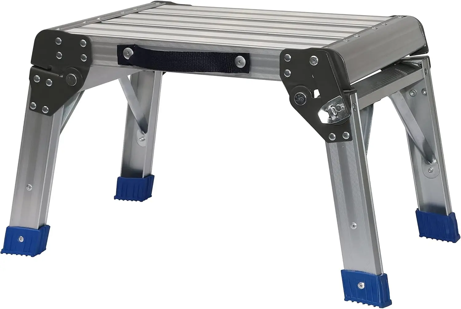 

Foldable Aluminum Step Stool with 350 lbs Capacity, Lightweight & Portable for Home & Workshop