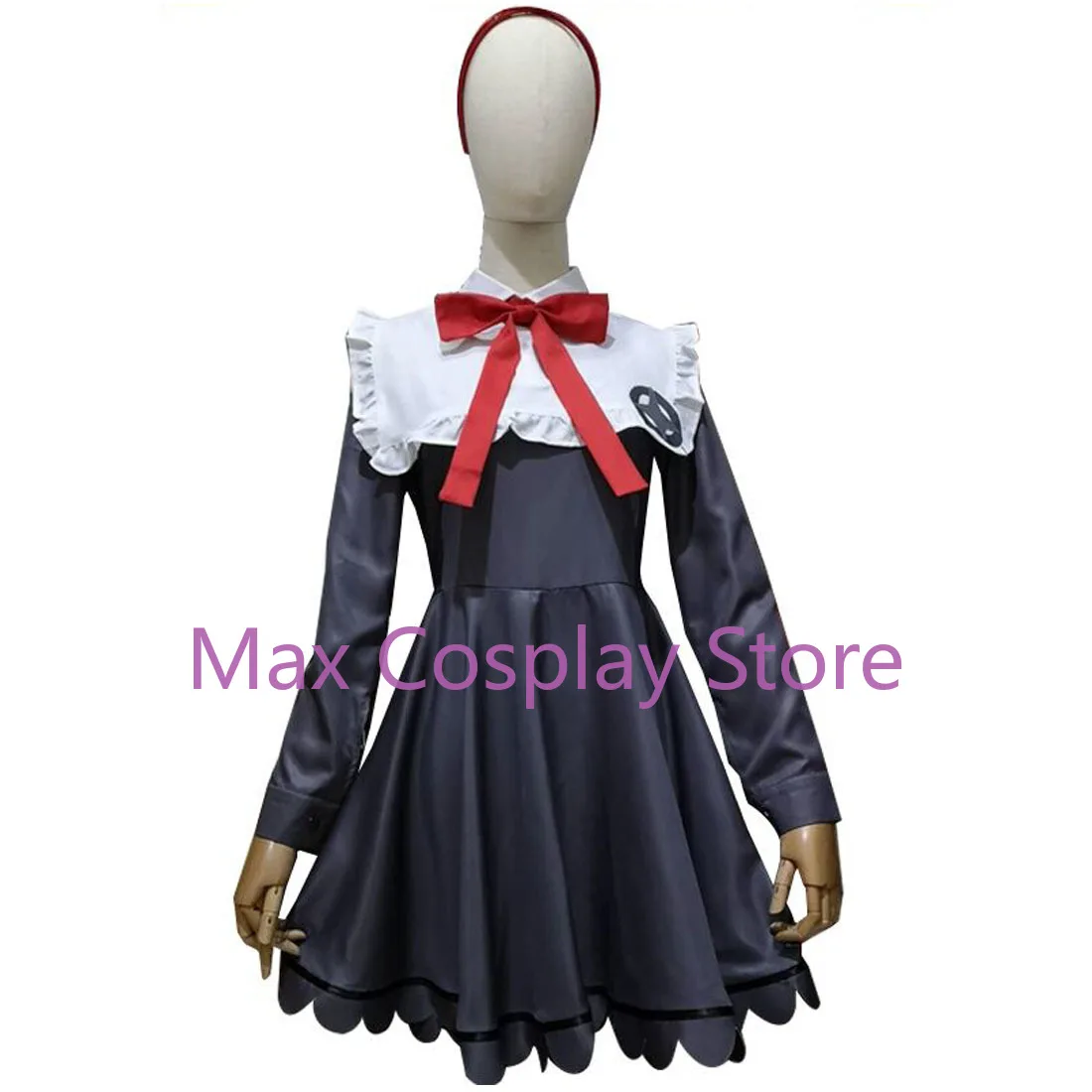 Max Cos Danganronpa Another Episode Ultra Monaca Towa Cosplay Costume School Uniform Girl Dress Halloween Skirt Custom Made