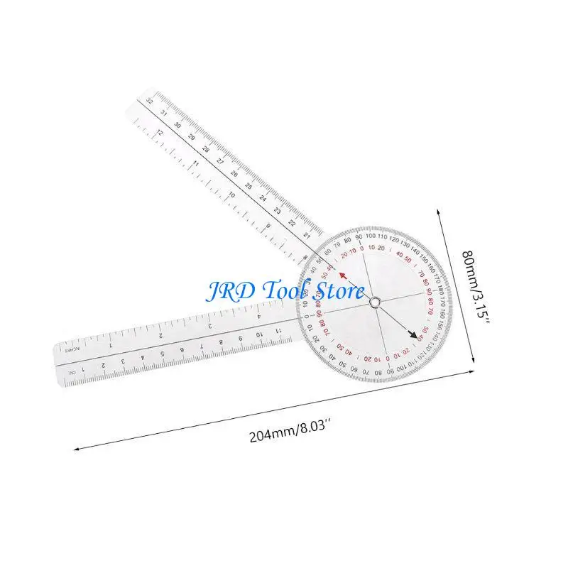A2UD Genieter Goniometer Gonieter Gonieter 13inch 33cm Goniometer Medical Revers