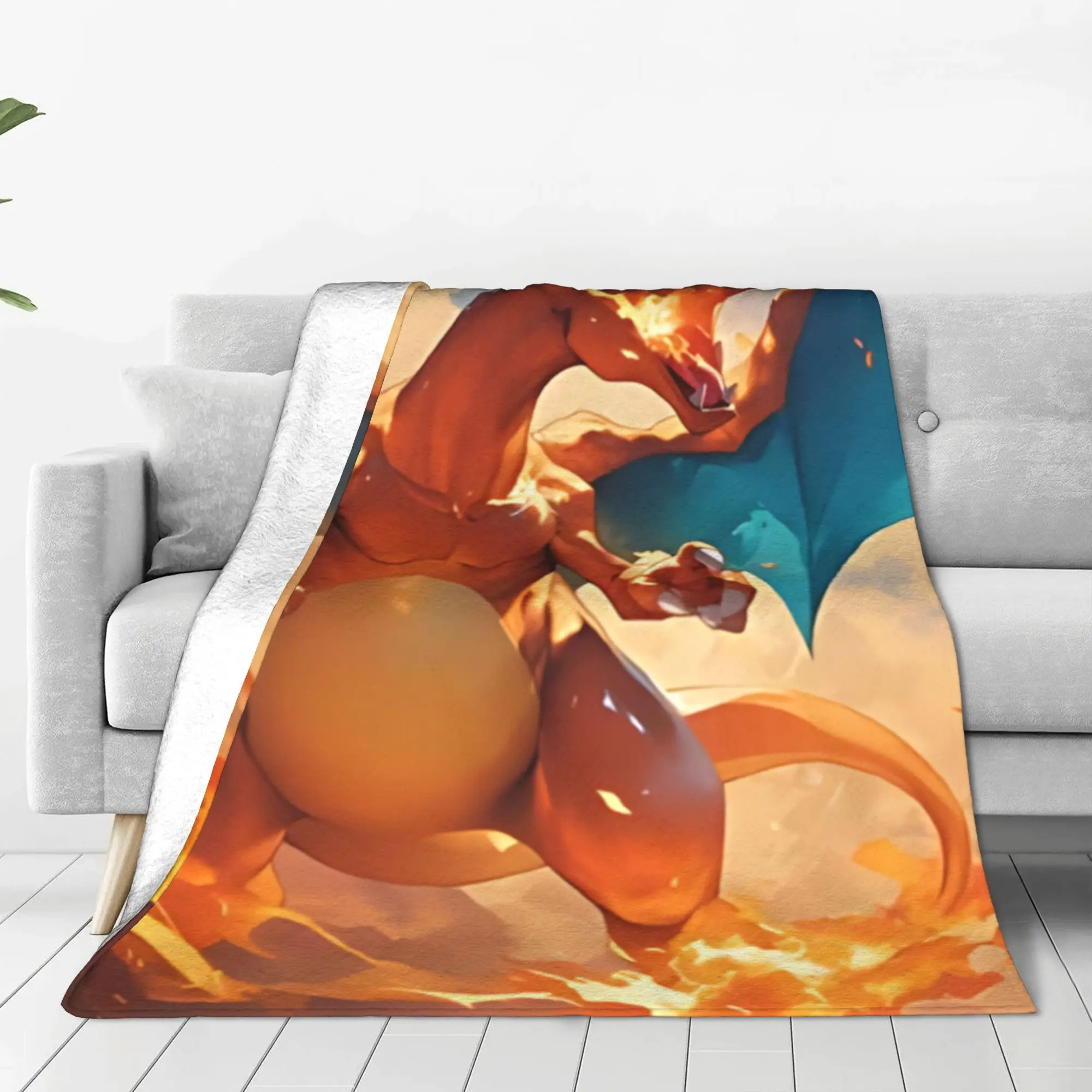 1PC Home Pokemon20  Blanket Throw Super Cosy Plush Living Room Sofa
