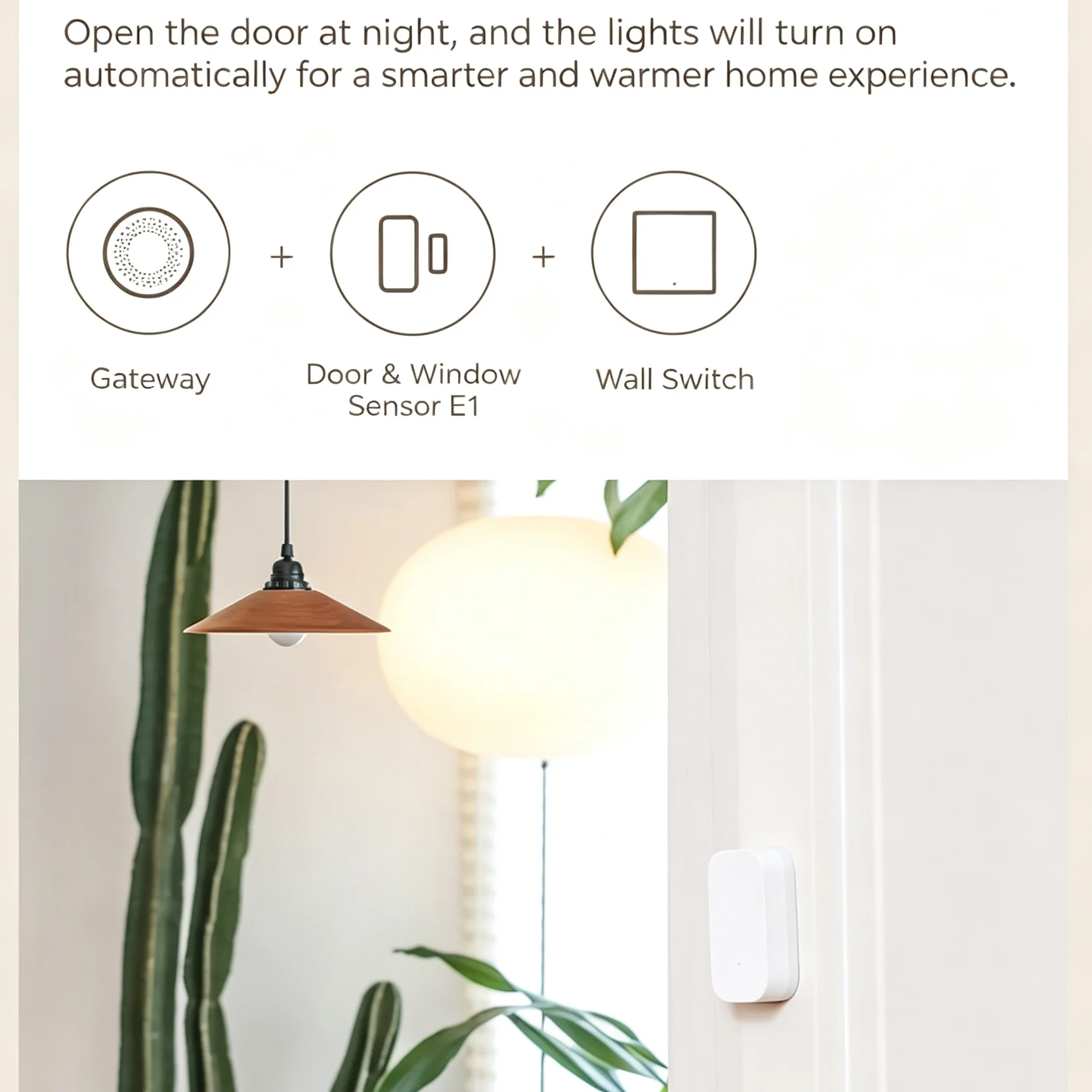 Aqara Door Window Sensor E1 Zigbee3.0 Wireless Magnetic Contact Sensor Smart Home Security Work With Mi Home HomeKit