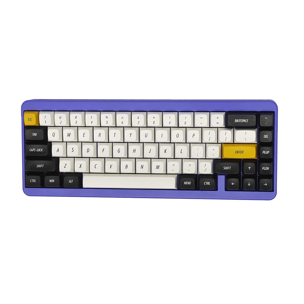 idobao ID67 Purple Mechanical Keyboard with Hot Swap Switches