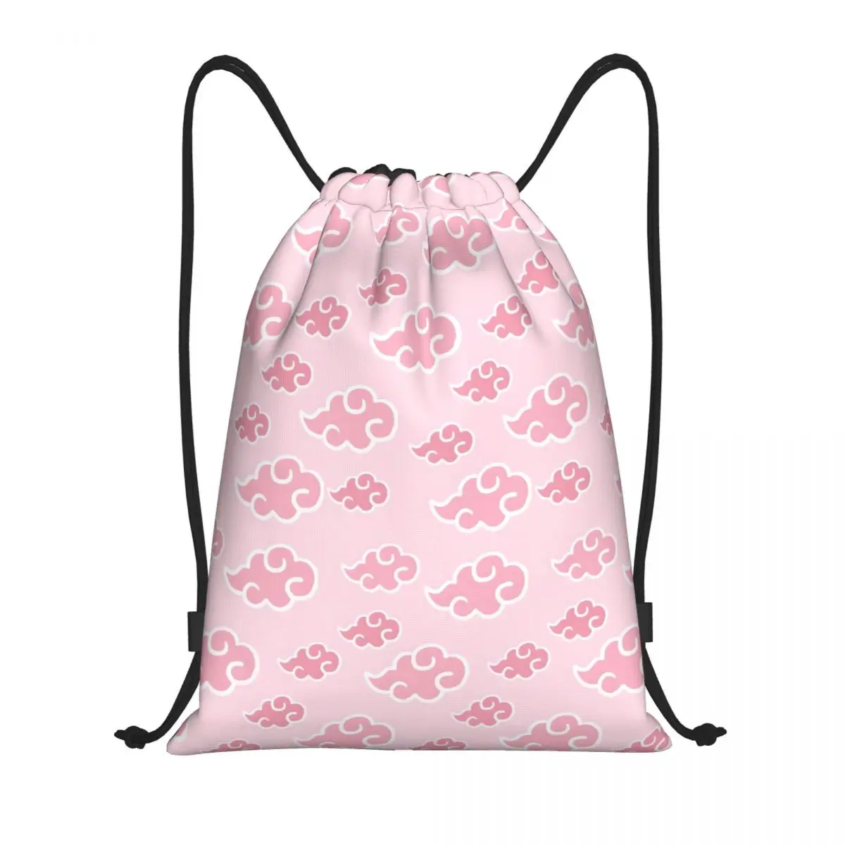 

Custom S-Sakuraes H-Harunoes Resilient Cloud Drawstring Bags Women Men Lightweight Sports Gym Storage Backpack