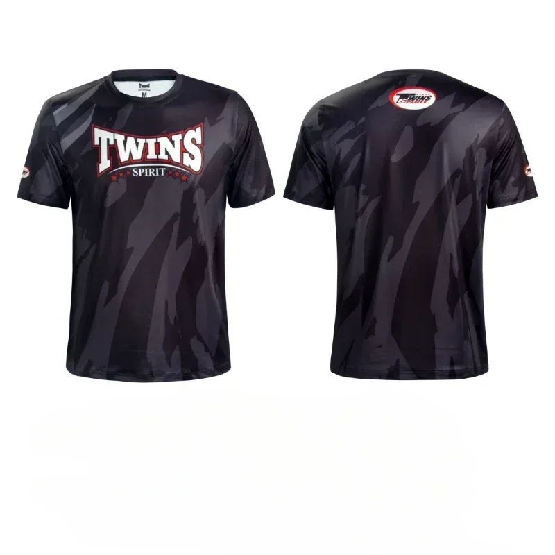 

Муай Тай с коротким рукавом, быстросохнущие боксерские мужские и женские футболки для занятий спортом на открытом воздухе, быстросохнущие футболки с 3D принтом