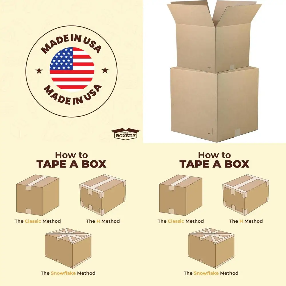 

Картонные коробки из гофрированного картона коричневого цвета, 20x20x16 дюймов, 15 штук в упаковке, идеально подходят для почтовых отправлений, упаковки, переездов, хранения, для бизнеса и дома - прочные.