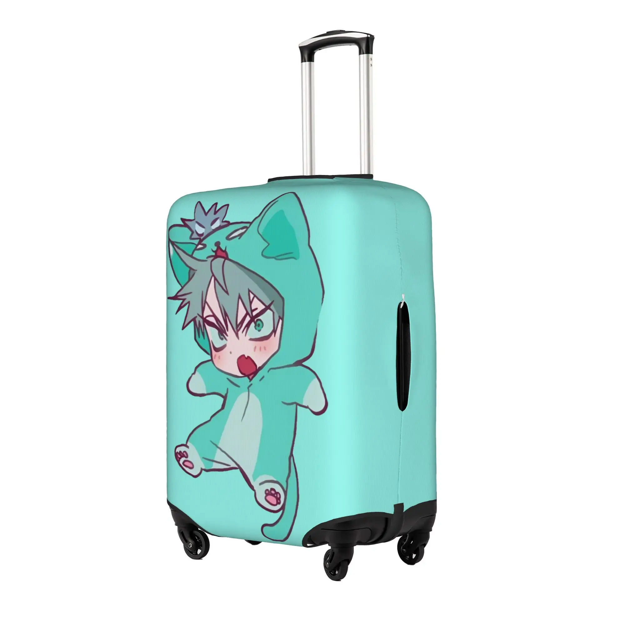 Custom Aliens Stages Luggage Cover Protector Funny Dystopian Music Web Series Travel Suitcase Protective Cover for 18-32 Inch