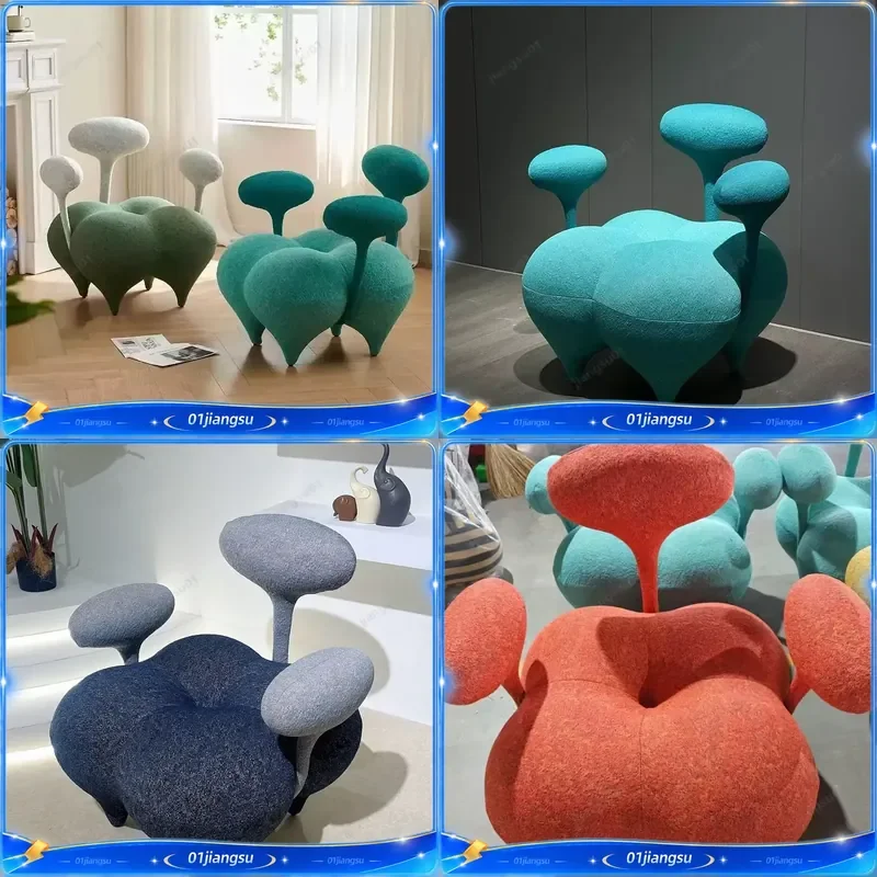 Nordic Light Luxury Single Sofa Designer Magic Balloon Chair Living Room Lazy Leisure Small Apartment Modern Minimalist Home