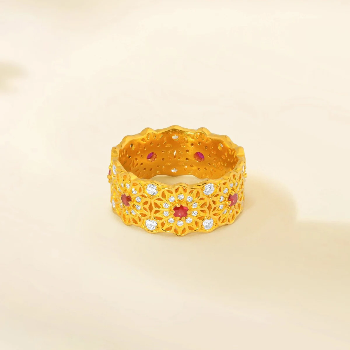 خاتم روز ريترو عصري جديد لعام 2025، أنيق وفريد من نوعه، مناسب للحفلات، شحن مجاني