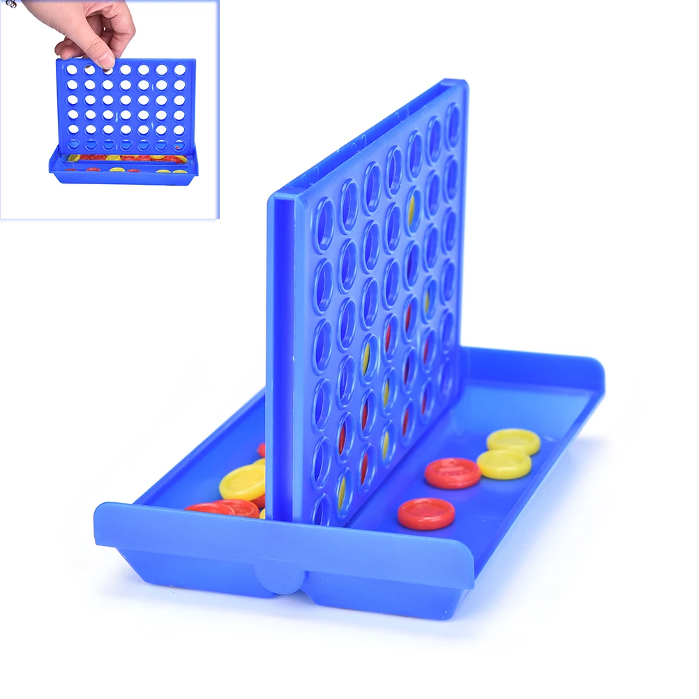 Connect Four In A Row 4 In A Line Board Game Kids Children Fun Educational Toy simple and easy educational child games