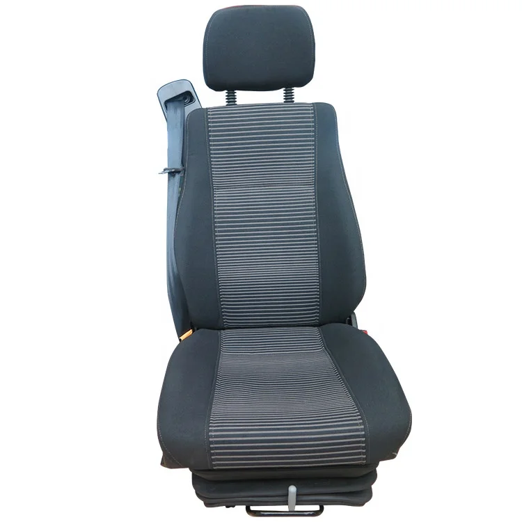 Universal Luxury Heavy Duty  Truck Seat Air Suspension Driver Seat With Safety Belt