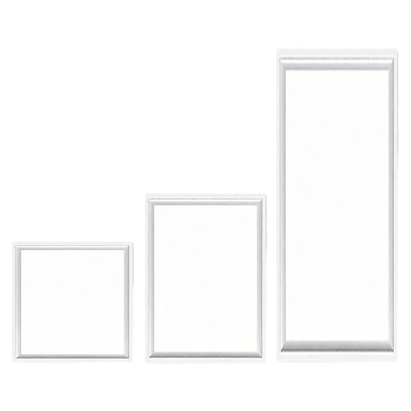 Custom size 600x600mm 40w high lumen IP54 rated LED panel light with 5 year warranty Deluxe style for office ceilings