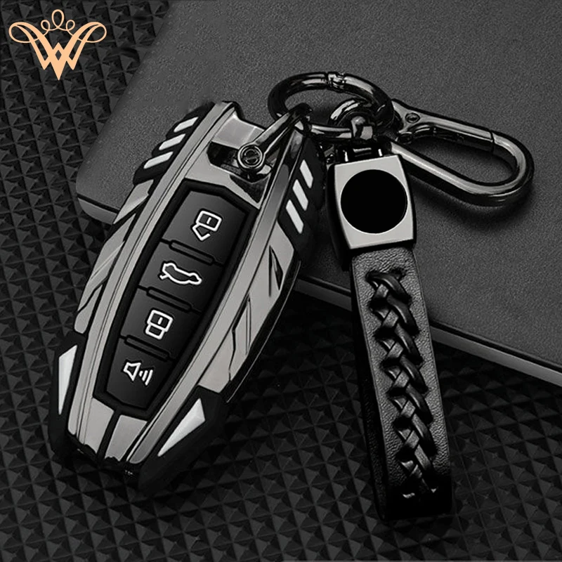 

Zinc Alloy Key Case For Haval F7x H6 2023 Accessories Car Key Cover For Haval Jolion Joico Jollein F7 H6 Jolyon F7H Dargo