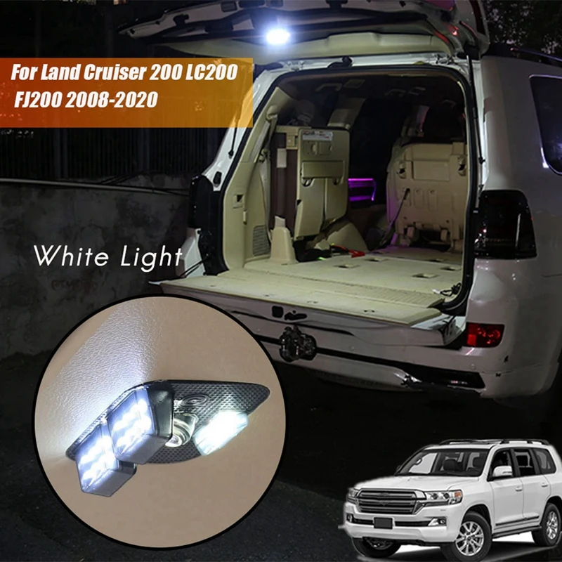 Rear Hatch Light Trunk Light Camping Lamp Lid Light for Toyota Land Cruiser 200 LC200 FJ200 2008-2020 Accessories