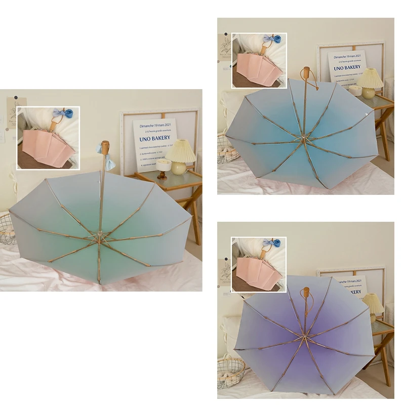 Double-Layer Sun Umbrella Professional Anti-Ultraviolet Sun Umbrella Female Sunshade