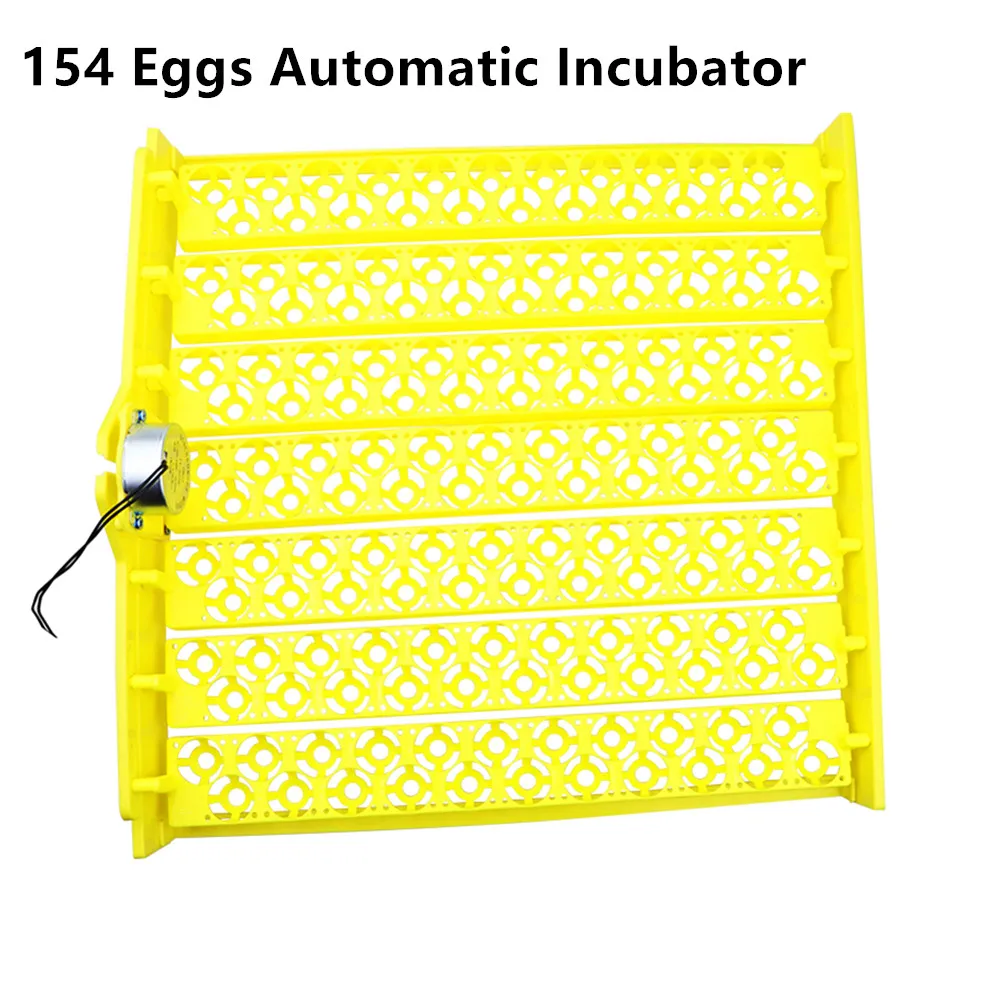 Automatic Turning Incubator Egg Tray Hollowed Breathable 154 Egg Trays Hatching Machine Bird Duck Eggs Frome Home Laboratory