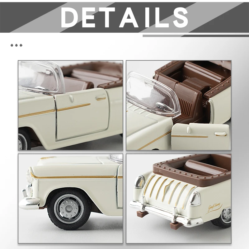 1:36 Legierung Diecast CadillacS Oldtimer Modell Klassische Zurückziehen Auto Miniatur Fahrzeug Replik Für Sammlung Geschenk für Kinder