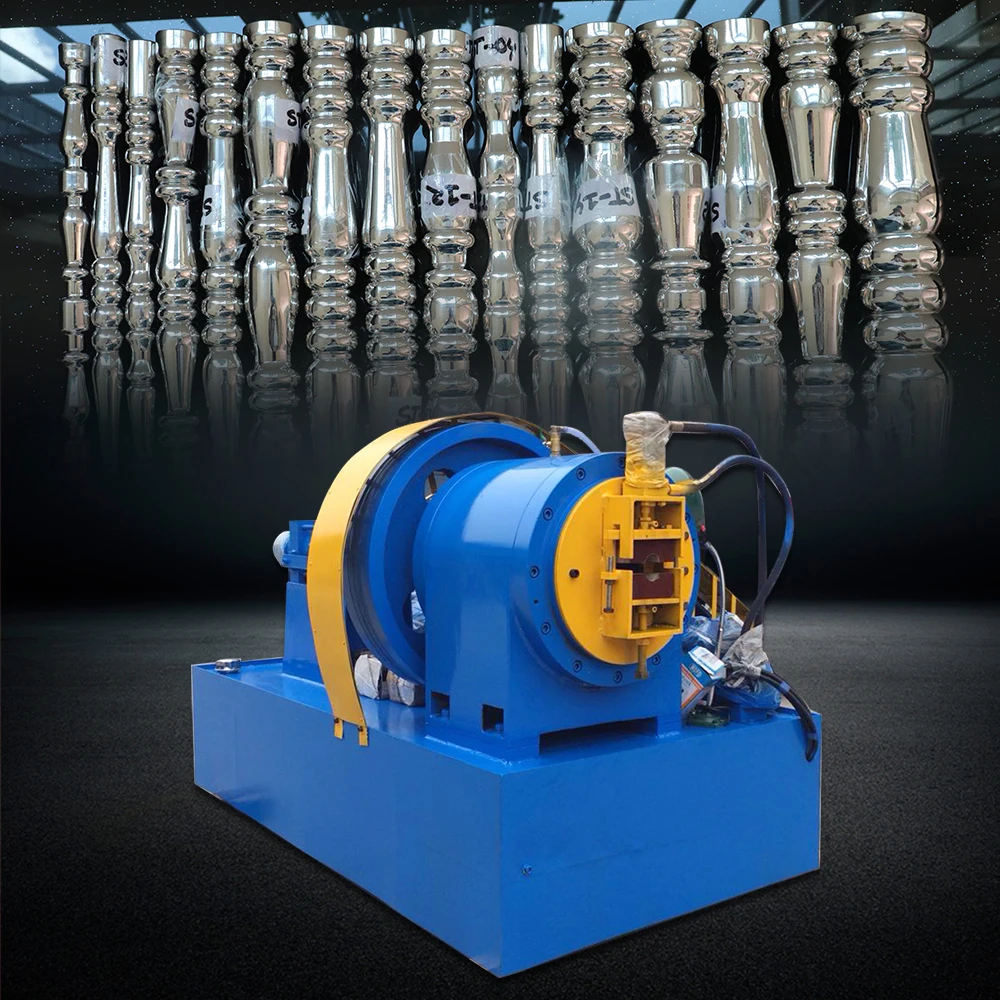 Stainless steel/Carbon steel/Iron/Aluminum decorative tube pipe embossing machine