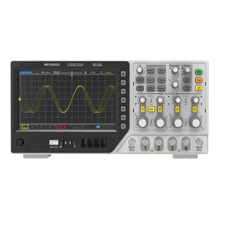 

channel 200MHz Digital Storage Oscilloscope