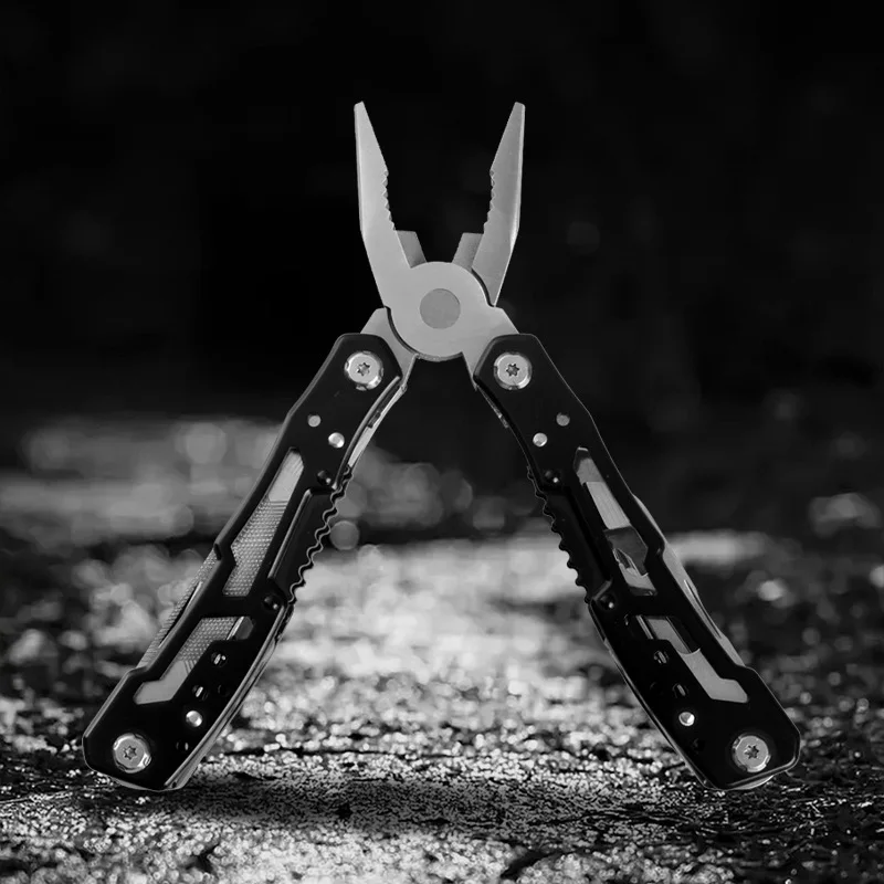 Full Steel Multitool Pliers Heavy Duty Folding Pocket Knife Wire Cutter Tactical EDC Gear for Outdoor Camping Hiking Survival - view 4