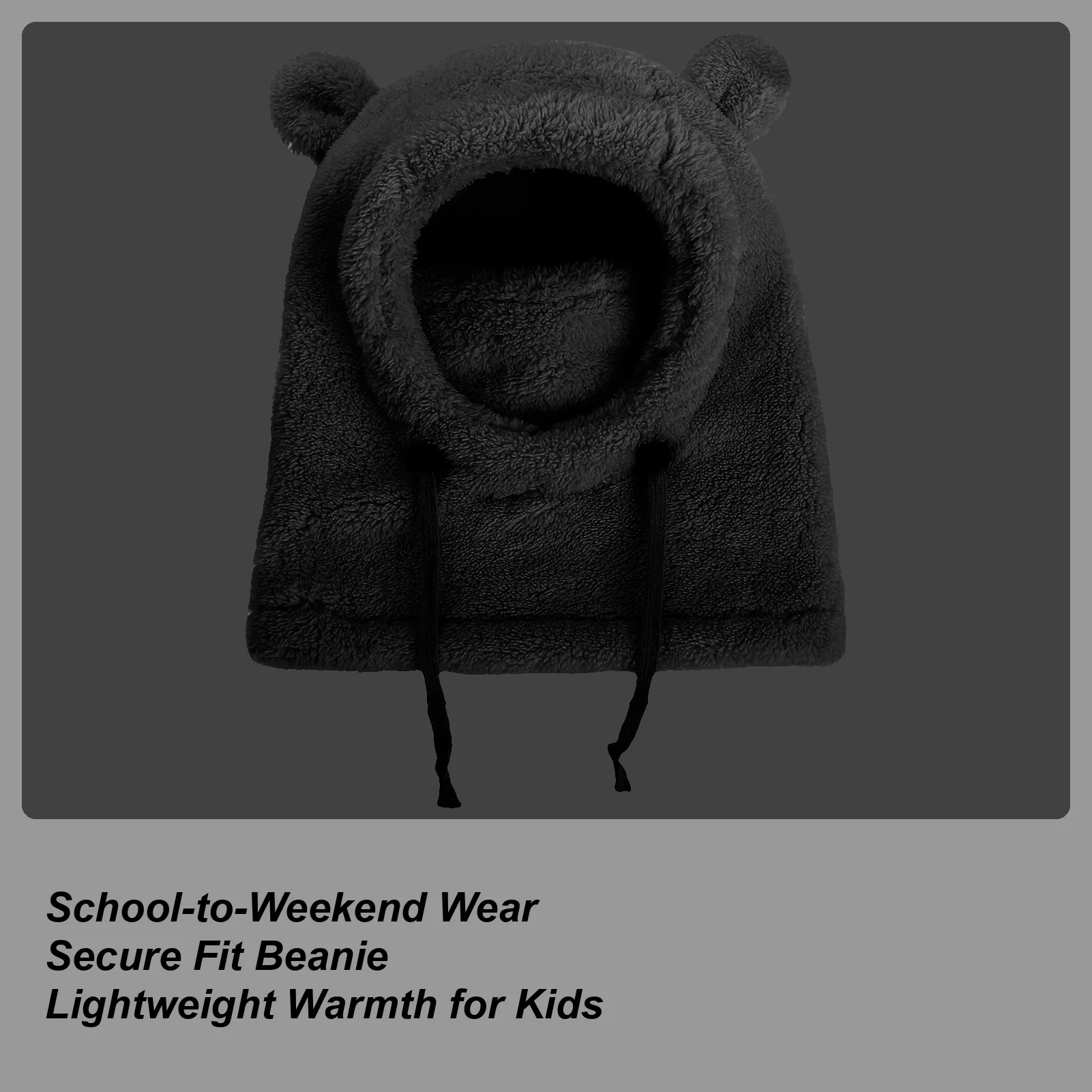 

Kids Winter Hat Fleece Warm Headwear Cold Weather Thermal Hat Face Cover For Kids Boys Girls Outdoor Cycling Snowboarding Hiking