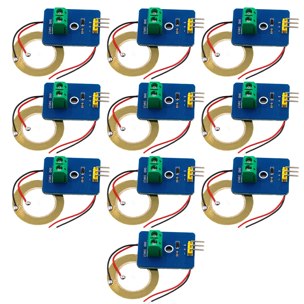 

10-Piece Analog Piezoelectric Vibration Sensor Module For Arduino DIY Projects Piezoelectric Sensor Module Provides