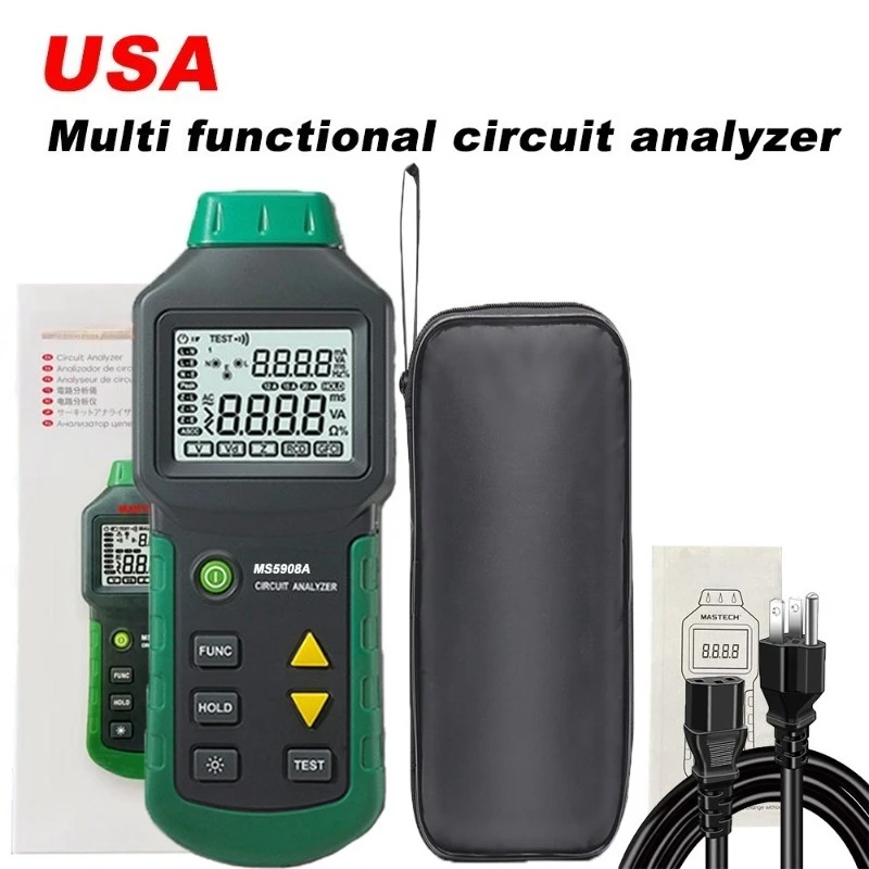 Circuit Analyzer Multifunctional High Accuracy True RMS Voltage Circuit Analysis