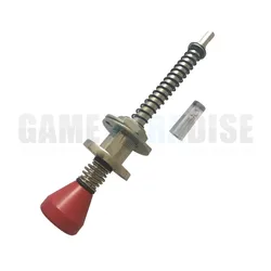 Loaded Spring Rod,Ball Shooter With Red Handle For Arcade Pinball Machine Parts Trolley Pintable Trolley Big Game