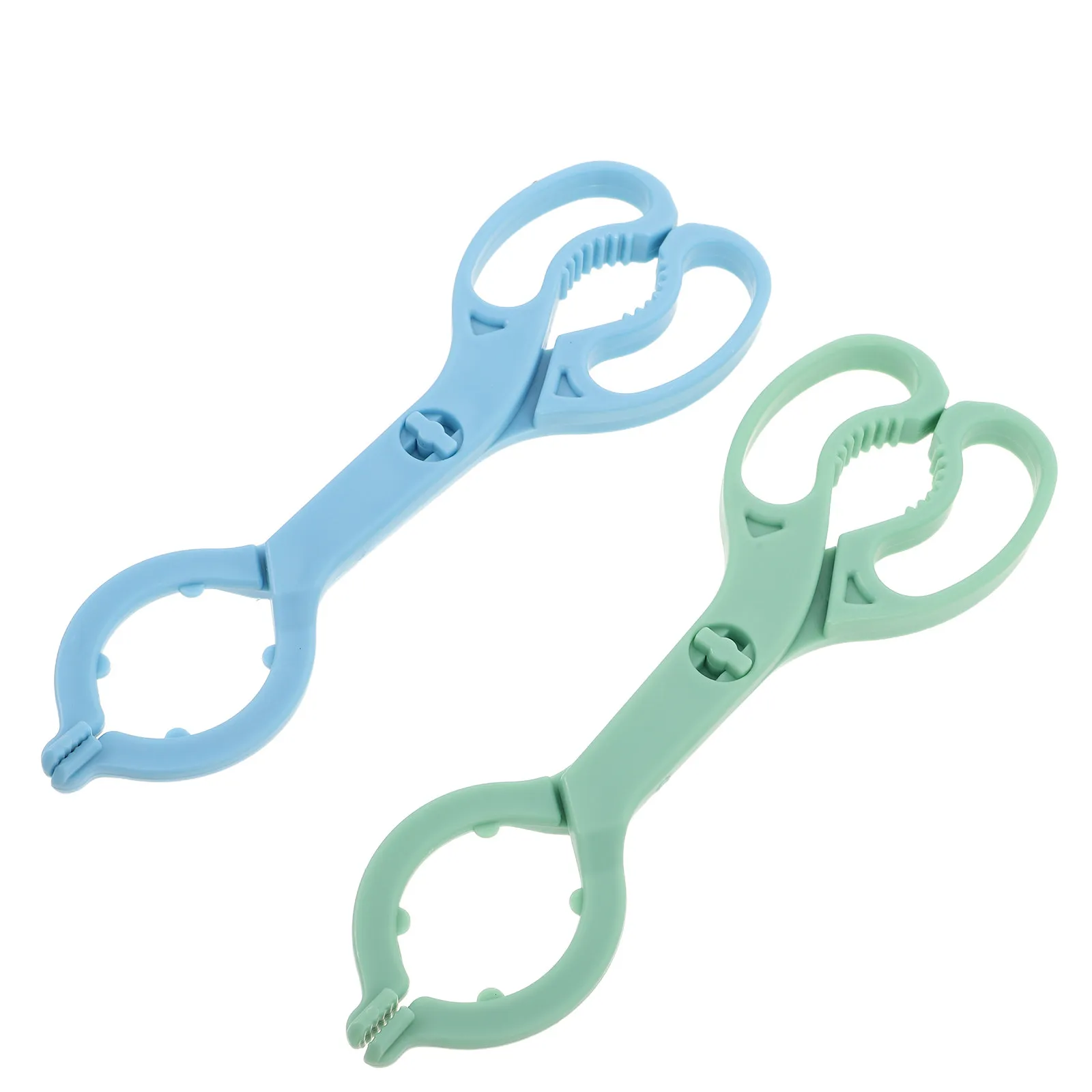 2Pcs Baby Bottle Clamp Anti-Skid Nursing Clip Universal Plastic Handles Portable Hanging Ring High Temperature Resistant Feeder