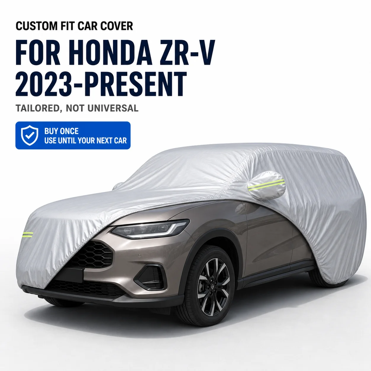For Honda ZR-V 2023-Present Exterior Car Cover Custom Fit Car Sun Protector Waterproof Dustproof Car Outdoor Protection