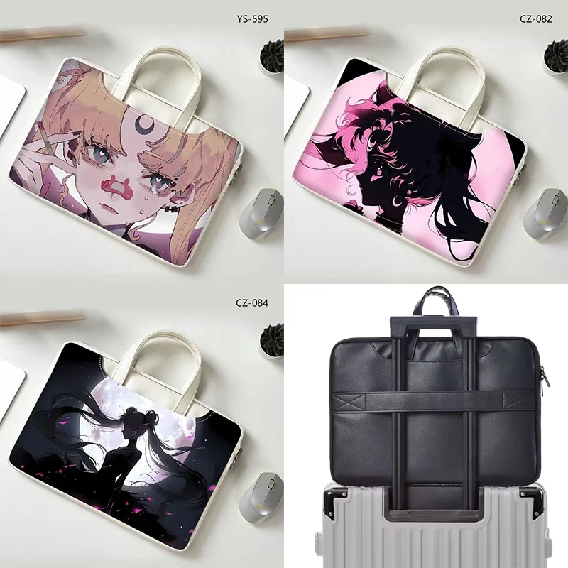 

Сейлор Мун Цукино Усаги сумка для ноутбука аниме 14, 15, 16 дюймов водонепроницаемый защитный чехол для ноутбука компьютерная сумка портфель подарки