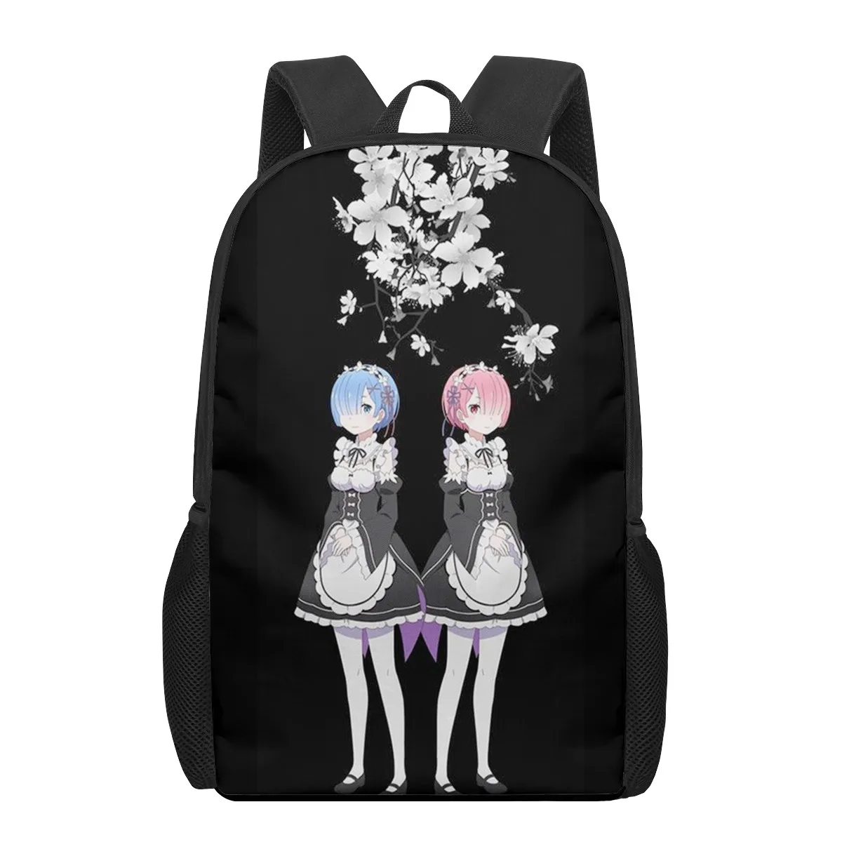 Re Zero Rem Anime Girl 3D Print School Bags for Boys Girls Primary Students Backpacks Kids Book Bag Satchel Back Pack