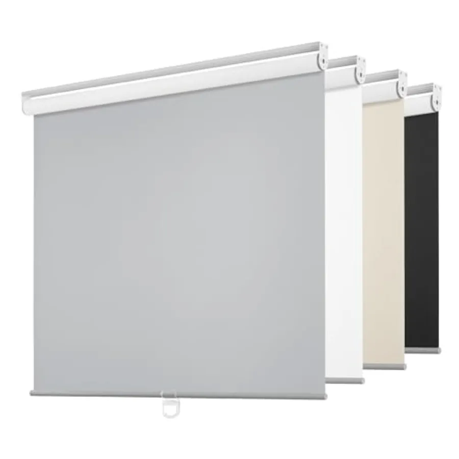 

Cordless Free-Stop 100% out Blinds for Windows Roller Windows Shades with Thermal Insulated UV Protection Fabric for Living Roo