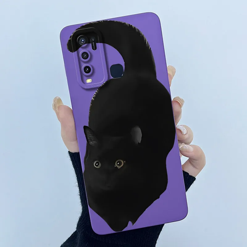 جراب هاتف لهاتف Vivo Y50 Y30 Y30i غطاء VIVOY50 VIVOY30 VIVOY30I 1938 1935 Fundas لينة سيليكون لطيف الكرتون الحلو الطباعة حالات #5