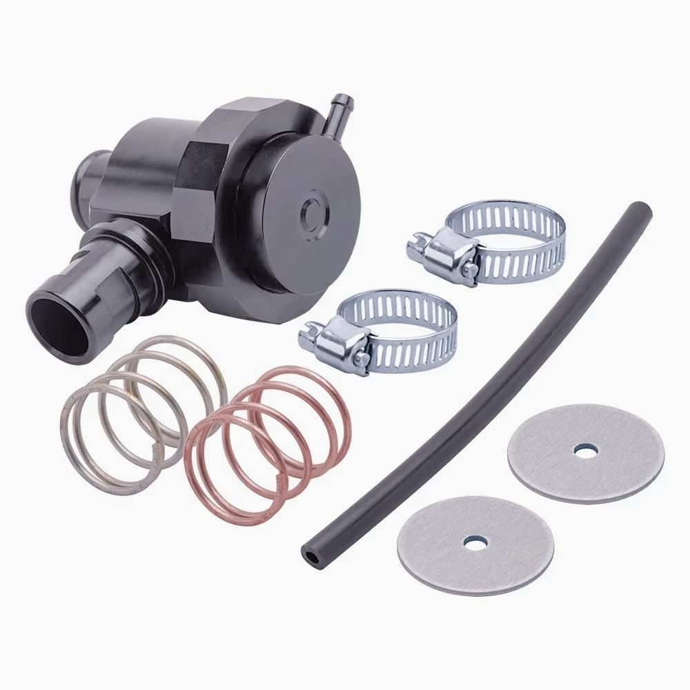 

AM-Black Aluminum turbo Blow off valve BOV Dump valve suit for 3.0L BMW 135i 335i 535i