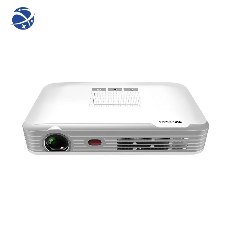 

Yyhc WOWOTO DLP 4K портативный проектор Android Mini Smart 1080P WXGA Автофокус Keystone WIFI Bluetooth HD лучевой проектор